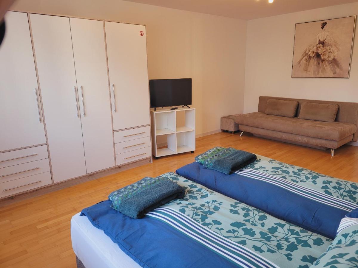 Ferienwohnung Anna Oftersheim Schwetzingen Hockenheim 3 Zimmer Mit Balkon Exterior photo